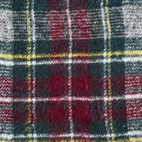 Vintage 80s OUTBACK RED Tartan Plaid Wool Sweater Large - Picture 10 of 10